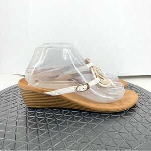 💋 VIONIC Cream Wedge Sandals 💋